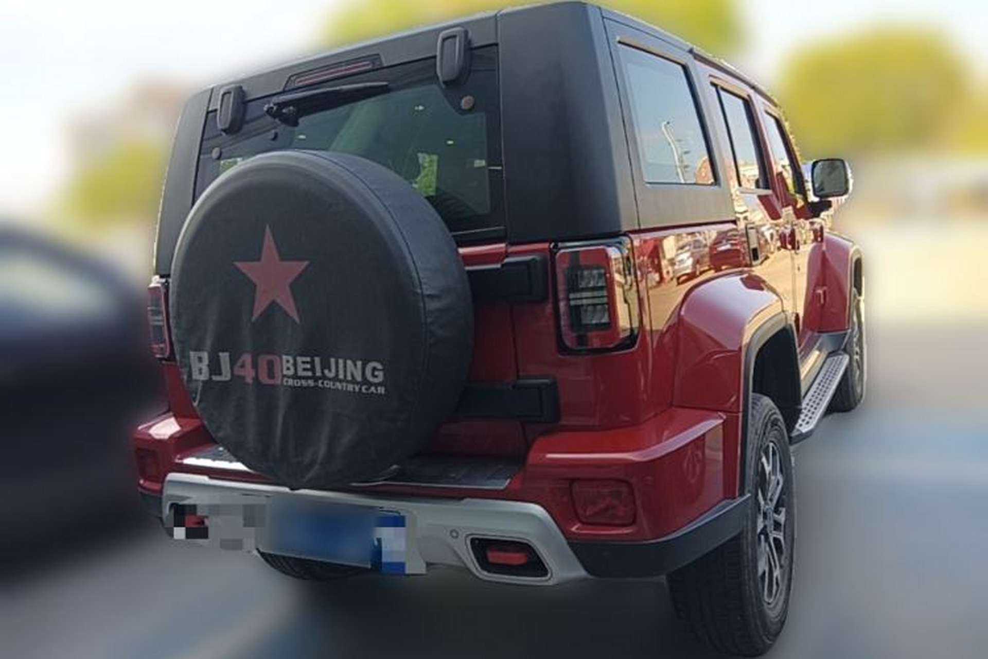 Used BAIC Off-Road BJ40 2020 2.0T Automatic Four-Wheel Drive Urban Hunter Edition Chivalrous Type Rear Right 45 Deg