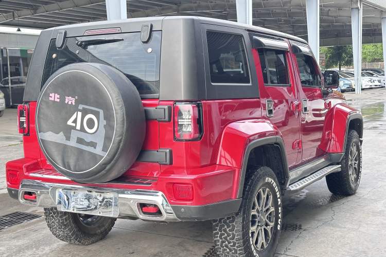 Used BAIC Off-Road BJ40 2020 2.0T Automatic Four-Wheel Drive Urban Hunter Edition Prestige Version Rear Right 45 Deg