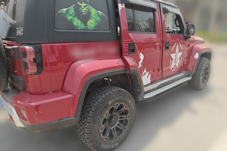 Used BAIC Off-Road BJ40 2020 2.0T Automatic Four-Wheel Drive Urban Hunter Edition Chivalrous Type Rear Right 45 Deg