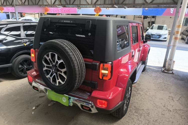 Used BAIC Off-Road BJ40 2020 2.0T Automatic Four-Wheel Drive Urban Hunter Edition Chivalrous Type Rear Right 45 Deg