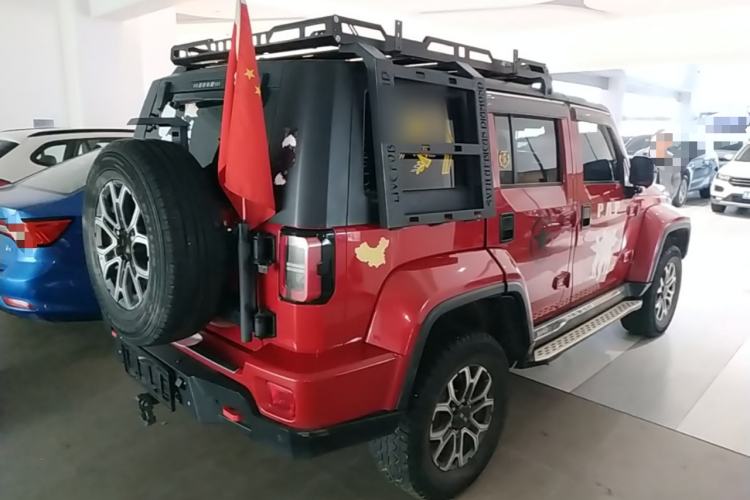 Used BAIC Off-Road BJ40 2020 2.0T Automatic Four-Wheel Drive Urban Hunter Edition Chivalrous Type Rear Right 45 Deg