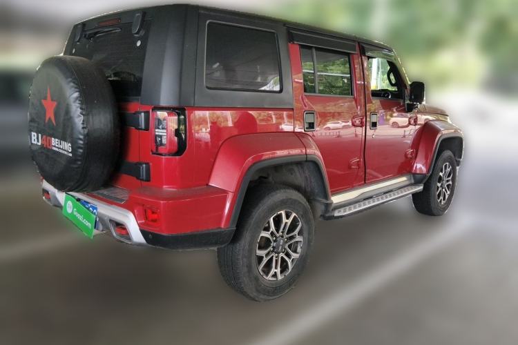 Used BAIC Off-Road BJ40 2020 2.0T Automatic Four-Wheel Drive Urban Hunter Edition Chivalrous Type Rear Right 45 Deg