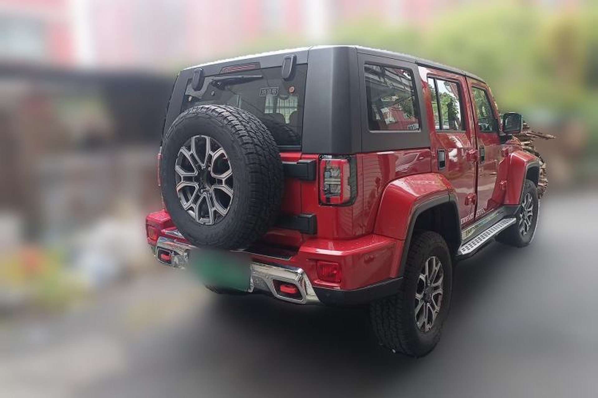 Used BAIC Off-Road BJ40 2020 2.0T Automatic Four-Wheel Drive Urban Hunter Edition Prestige Version Rear Right 45 Deg