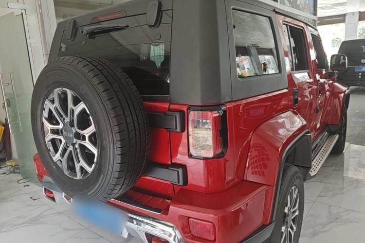 Used BAIC Off-Road BJ40 2020 2.0T Automatic Four-Wheel Drive Urban Hunter Edition Chivalrous Type Rear Right 45 Deg