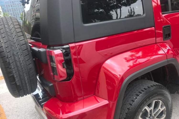 Used BAIC Off-Road BJ40 2020 2.0T Automatic Four-Wheel Drive Urban Hunter Edition Chivalrous Type Rear Right 45 Deg