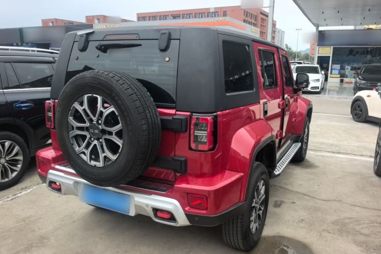 Used BAIC Off-Road BJ40 2020 2.0T Automatic Four-Wheel Drive Urban Hunter Edition Chivalrous Type Rear Right 45 Deg