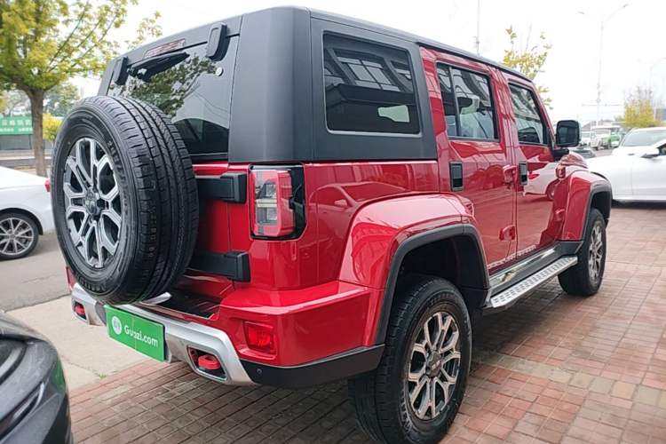 Used BAIC Off-Road BJ40 2020 2.0T Automatic Four-Wheel Drive Urban Hunter Edition Chivalrous Type Rear Right 45 Deg