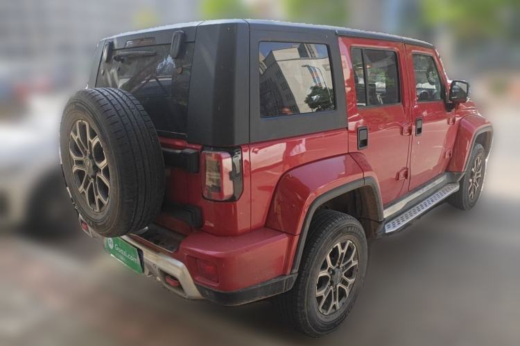 Used BAIC Off-Road BJ40 2020 2.0T Automatic Four-Wheel Drive Urban Hunter Edition Chivalrous Type Rear Right 45 Deg