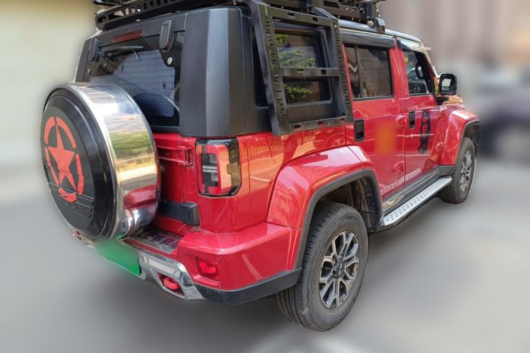 Used BAIC Off-Road BJ40 2020 2.0T Automatic Four-Wheel Drive Urban Hunter Edition Prestige Version Rear Right 45 Deg