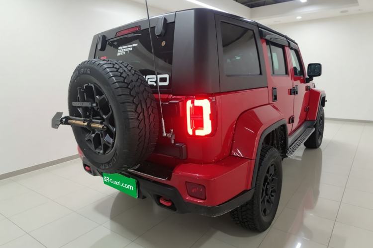 Used BAIC Off-Road BJ40 2020 2.0T Automatic Four-Wheel Drive Urban Hunter Edition Chivalrous Type Rear Right 45 Deg
