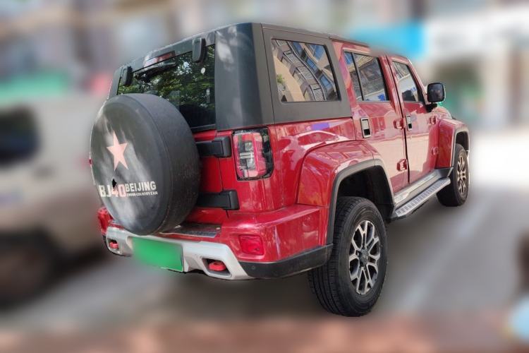 Used BAIC Off-Road BJ40 2020 2.0T Automatic Four-Wheel Drive Urban Hunter Edition Chivalrous Type Rear Right 45 Deg
