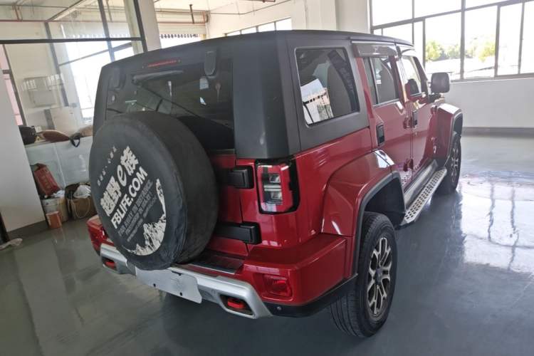 Used BAIC Off-Road BJ40 2020 2.0T Automatic Two-Wheel Drive Urban Hunter Edition Chivalrous Type Rear Right 45 Deg
