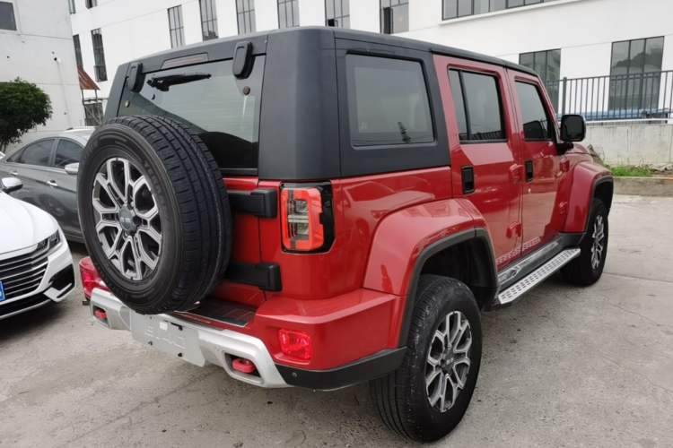 Used BAIC Off-Road BJ40 2020 2.0T Automatic Four-Wheel Drive Urban Hunter Edition Chivalrous Type Rear Right 45 Deg