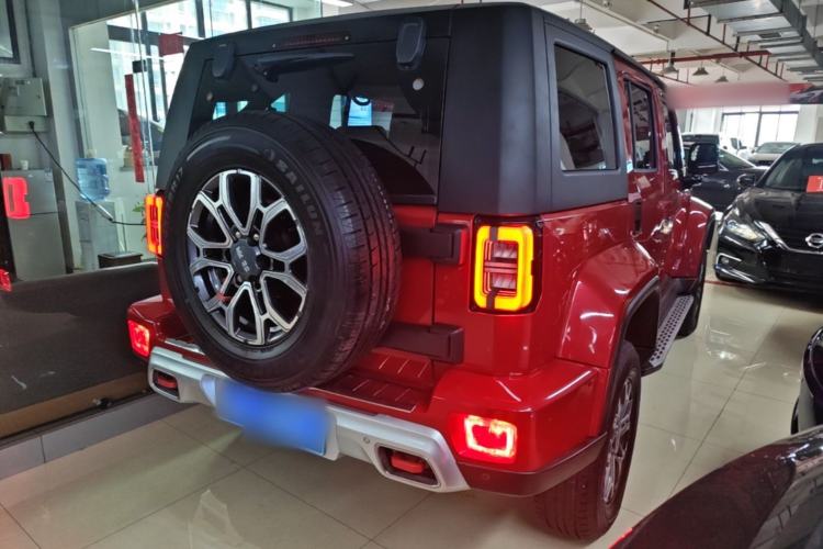 Used BAIC Off-Road BJ40 2020 2.0T Automatic Four-Wheel Drive Urban Hunter Edition Chivalrous Type Rear Right 45 Deg