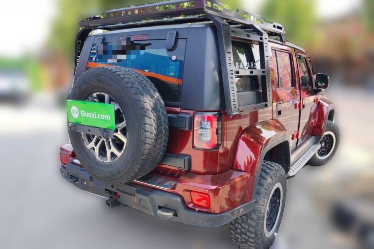 Used BAIC Off-Road BJ40 2020 2.0T Automatic Four-Wheel Drive Urban Hunter Edition Chivalrous Type Rear Right 45 Deg