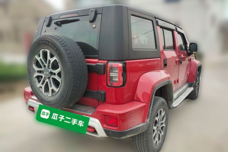 Used BAIC Off-Road BJ40 2020 2.0T Automatic Four-Wheel Drive Urban Hunter Edition Chivalrous Type Rear Right 45 Deg