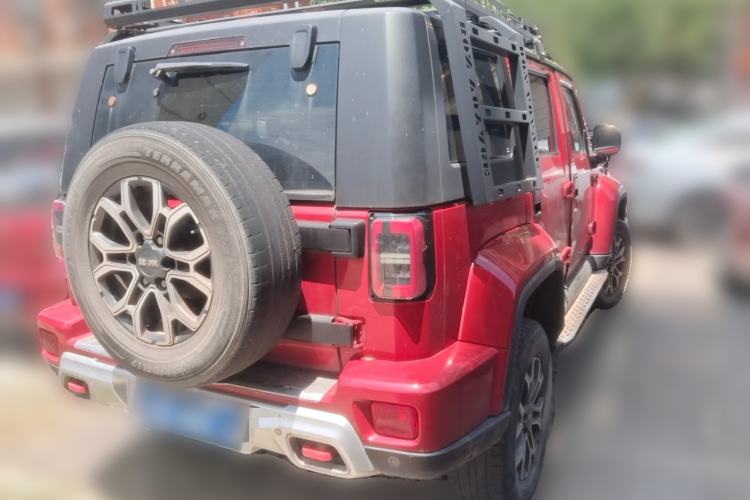 Used BAIC Off-Road BJ40 2020 2.0T Automatic Four-Wheel Drive Urban Hunter Edition Chivalrous Type Rear Right 45 Deg