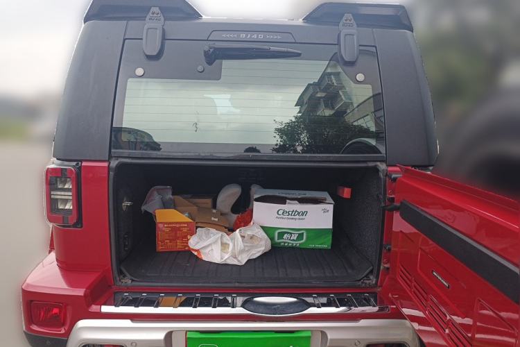 Used BAIC Off-Road BJ40 2020 2.0T Automatic Two-Wheel Drive Urban Hunter Edition Chivalrous Type Trunk