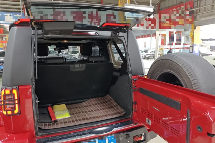 Used BAIC Off-Road BJ40 2020 2.0T Automatic Four-Wheel Drive Tribute Edition 2020 Xieke Version Trunk