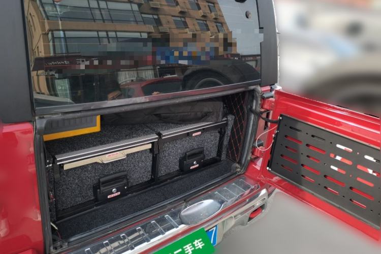Used BAIC Off-Road BJ40 2020 2.0T Automatic Four-Wheel Drive Urban Hunter Edition Chivalrous Type Trunk
