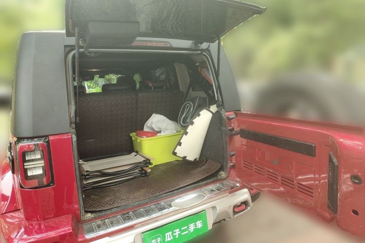 Used BAIC Off-Road BJ40 2020 2.0T Automatic Four-Wheel Drive Urban Hunter Edition Chivalrous Type Trunk