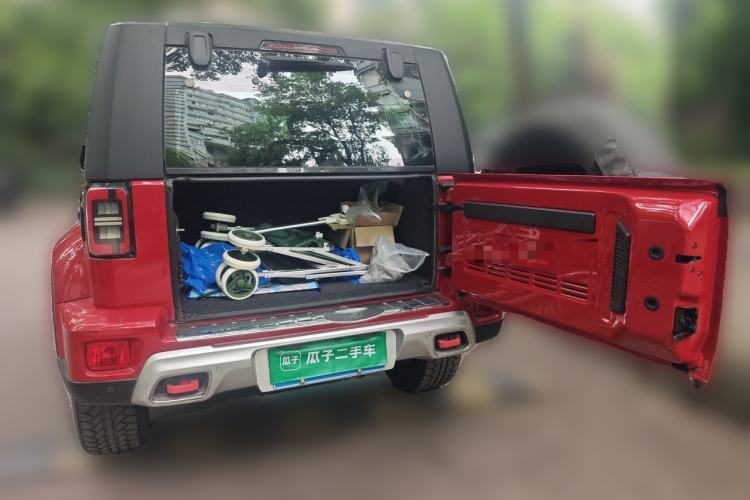Used BAIC Off-Road BJ40 2020 2.0T Automatic Four-Wheel Drive Tribute Edition 2020 Xieke Version Trunk