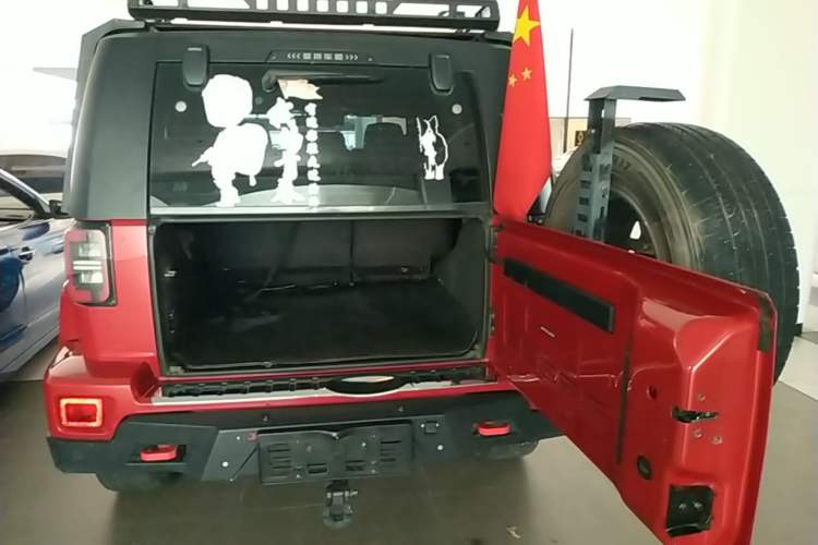 Used BAIC Off-Road BJ40 2020 2.0T Automatic Four-Wheel Drive Urban Hunter Edition Chivalrous Type Trunk