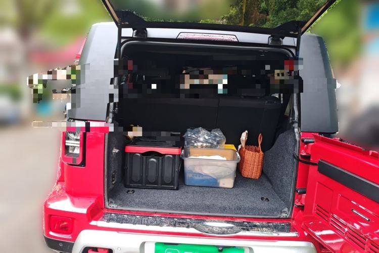 Used BAIC Off-Road BJ40 2020 2.0T Automatic Two-Wheel Drive Urban Hunter Edition Pioneer Version Trunk