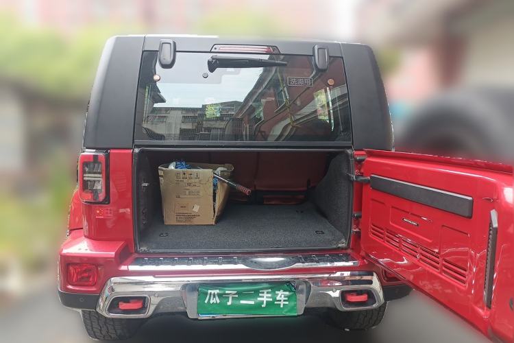 Used BAIC Off-Road BJ40 2020 2.0T Automatic Four-Wheel Drive Urban Hunter Edition Prestige Version Trunk