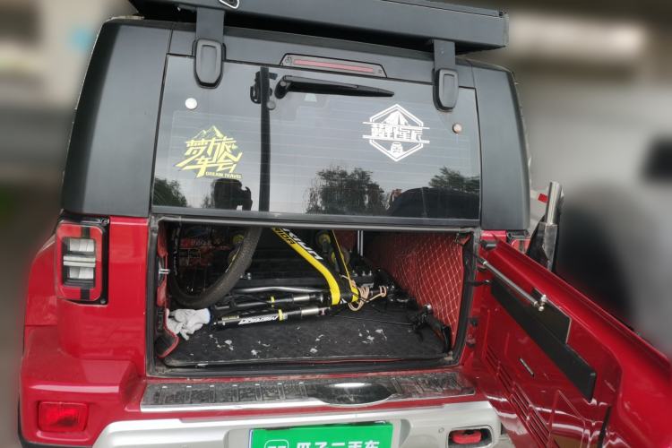 Used BAIC Off-Road BJ40 2020 2.0T Automatic Four-Wheel Drive Tribute Edition 2020 Supreme Version Trunk
