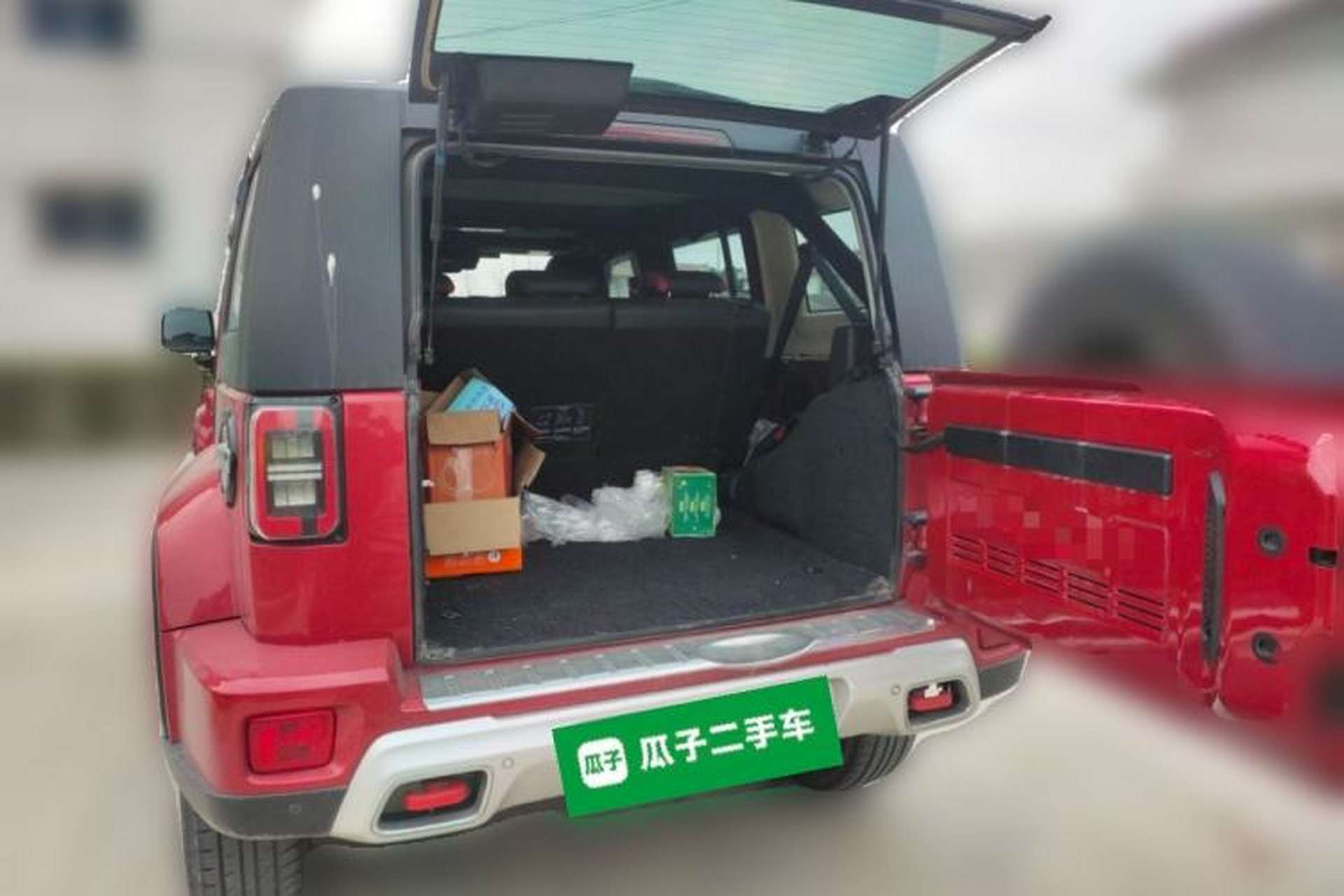 Used BAIC Off-Road BJ40 2020 2.0T Automatic Four-Wheel Drive Urban Hunter Edition Chivalrous Type Trunk