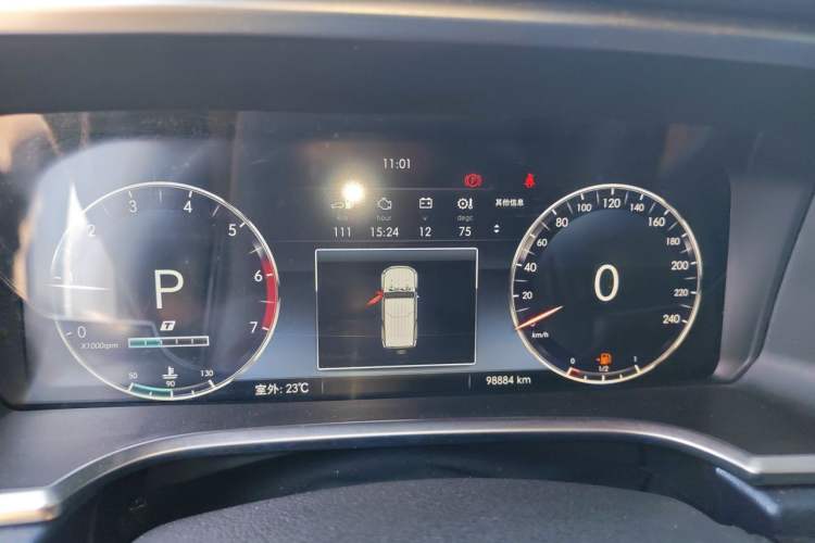 Used BAIC Off-Road BJ40 2020 2.0T Automatic Four-Wheel Drive Urban Hunter Edition Chivalrous Type Instrument Cluster