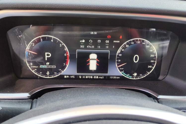 Used BAIC Off-Road BJ40 2020 2.0T Automatic Four-Wheel Drive Urban Hunter Edition Chivalrous Type Instrument Cluster
