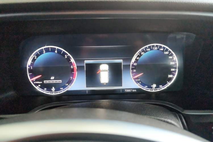 Used BAIC Off-Road BJ40 2020 2.0T Automatic Four-Wheel Drive Urban Hunter Edition Prestige Version Odometer Close Up