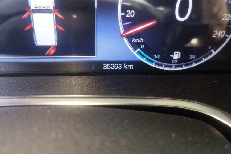 Used BAIC Off-Road BJ40 2020 2.0T Automatic Four-Wheel Drive Urban Hunter Edition Chivalrous Type Odometer Close Up