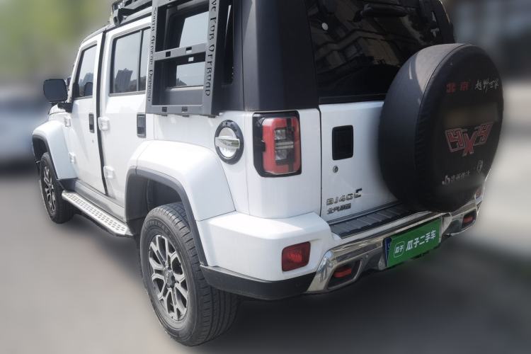 Used BAIC Off-Road BJ40 2020 2.0T Automatic Four-Wheel Drive Urban Hunter Edition Chivalrous Type Rear Left 45 Deg