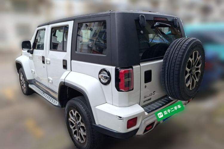 Used BAIC Off-Road BJ40 2020 2.0T Automatic Four-Wheel Drive Urban Hunter Edition Chivalrous Type Rear Left 45 Deg