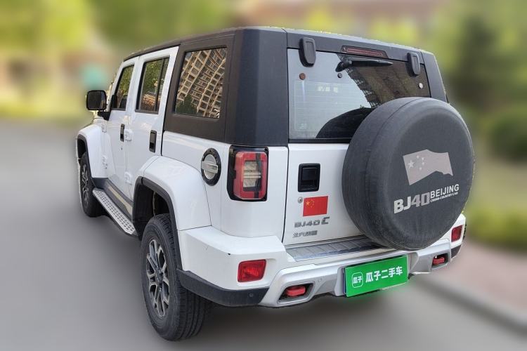 Used BAIC Off-Road BJ40 2020 2.0T Automatic Four-Wheel Drive Urban Hunter Edition Chivalrous Type Rear Left 45 Deg
