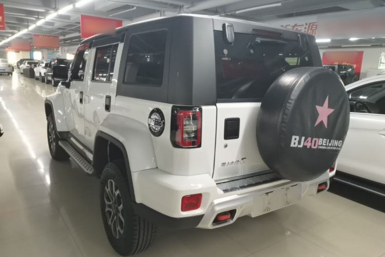 Used BAIC Off-Road BJ40 2020 2.0T Automatic Four-Wheel Drive Urban Hunter Edition Chivalrous Type Rear Left 45 Deg