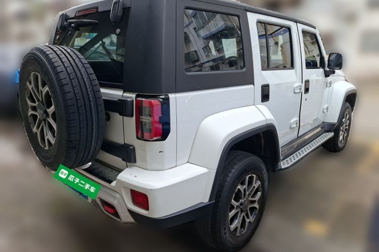 Used BAIC Off-Road BJ40 2020 2.0T Automatic Four-Wheel Drive Urban Hunter Edition Chivalrous Type Rear Right 45 Deg