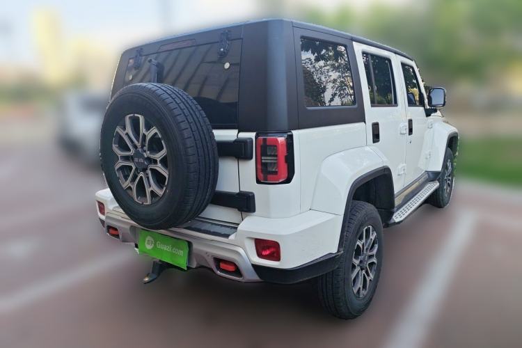 Used BAIC Off-Road BJ40 2020 2.0T Automatic Four-Wheel Drive Urban Hunter Edition Chivalrous Type Rear Right 45 Deg