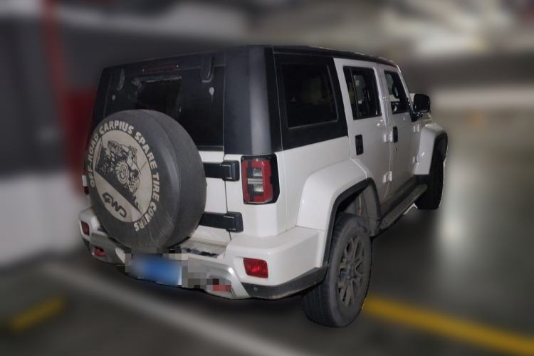 Used BAIC Off-Road BJ40 2020 2.0T Automatic Four-Wheel Drive Urban Hunter Edition Chivalrous Type Rear Right 45 Deg