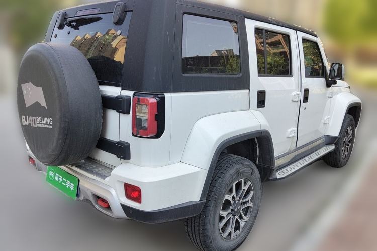 Used BAIC Off-Road BJ40 2020 2.0T Automatic Four-Wheel Drive Urban Hunter Edition Chivalrous Type Rear Right 45 Deg