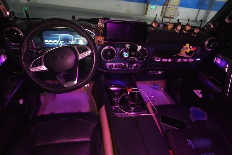 Used BAIC Off-Road BJ40 2020 2.0T Automatic Four-Wheel Drive Urban Hunter Edition Prestige Version Center Console