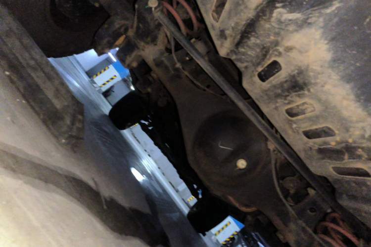 Used BAIC Off-Road BJ40 2021 2.3T Automatic Four-Wheel Drive Blade Hero Edition Supreme Version Chassis Rear
