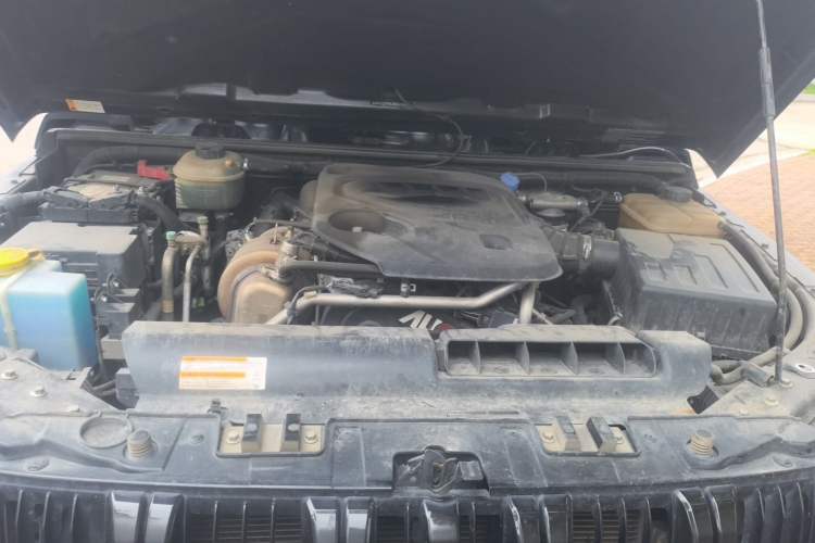 Used BAIC Off-Road BJ40 2021 2.0D Automatic Four-Wheel Drive Blade Hero Edition Pioneer Model Engine Bay