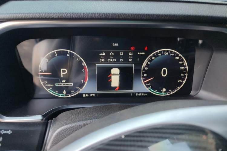 Used BAIC Off-Road BJ40 2021 2.3T Automatic Four-Wheel Drive Blade Hero Edition Supreme Version Instrument Cluster