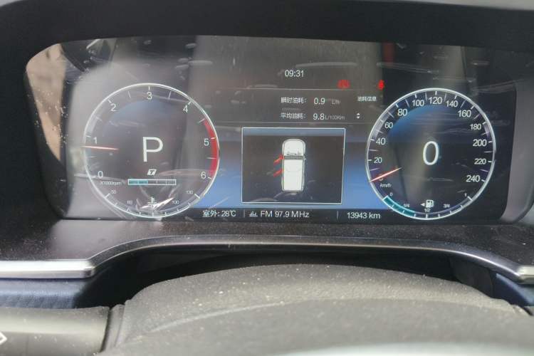 Used BAIC Off-Road BJ40 2021 2.0D Automatic Four-Wheel Drive Blade Hero Edition Adventurer Type Instrument Cluster