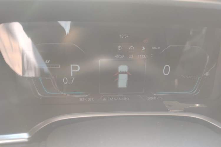 Used BAIC Off-Road BJ40 2021 2.0D Automatic Four-Wheel Drive Blade Hero Edition Adventurer Type Instrument Cluster