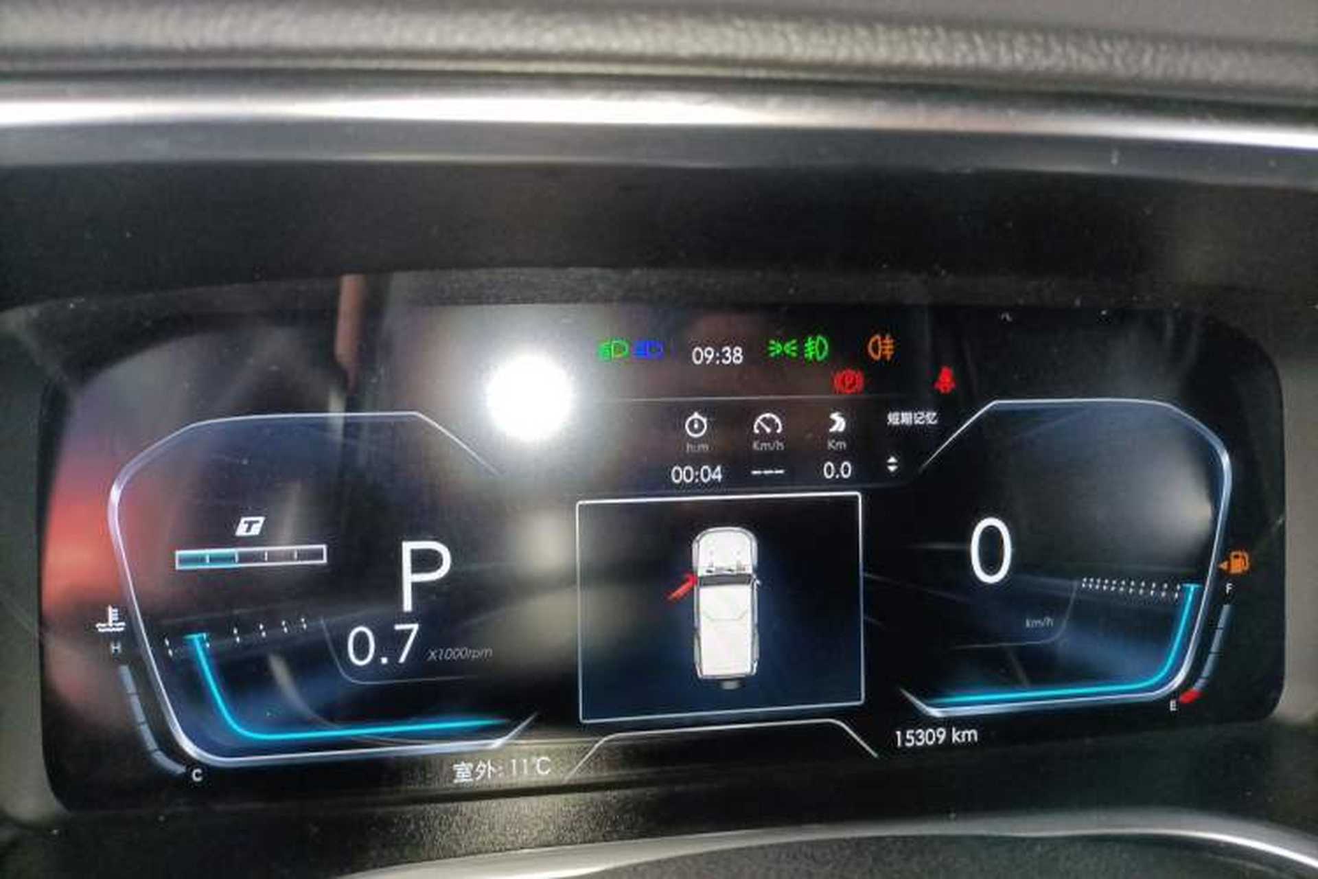 Used BAIC Off-Road BJ40 2021 2.0D Automatic Four-Wheel Drive Blade Hero Edition Adventurer Type Instrument Cluster